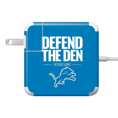 NFL Detroit Lions Team Motto 85W Power Adapter (15 and 17 inch MacBook Pro Charger) Skin