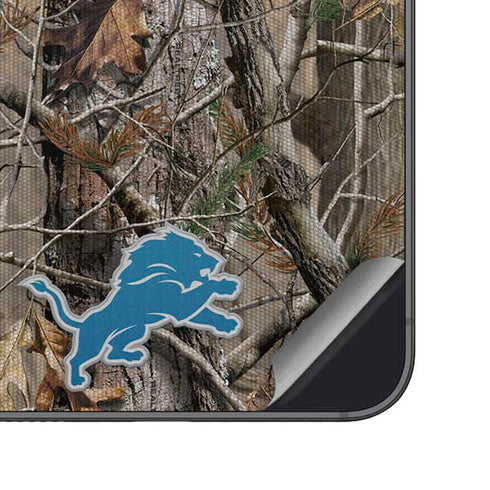 NFL Detroit Lions Realtree AP Camo Galaxy A16 5G Skin