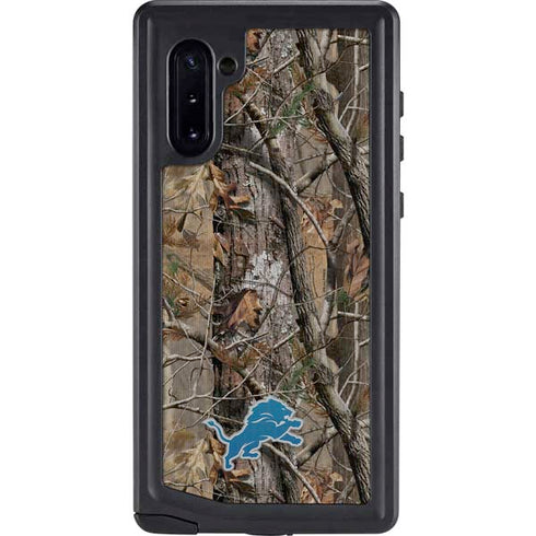 NFL Detroit Lions Realtree AP Camo Galaxy Cases