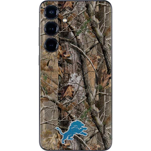 NFL Detroit Lions Realtree AP Camo Galaxy S25 Skin