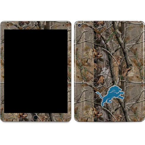 NFL Detroit Lions Realtree AP Camo iPad Skins