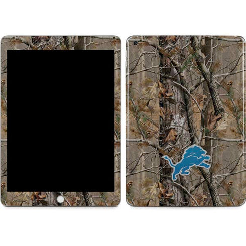 NFL Detroit Lions Realtree AP Camo Apple iPad Skin