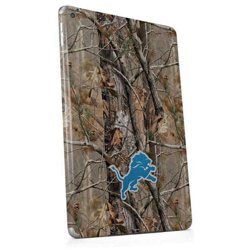 NFL Detroit Lions Realtree AP Camo Apple iPad Skin