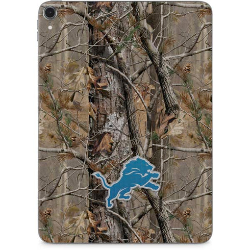 NFL Detroit Lions Realtree AP Camo Apple iPad Pro Skin