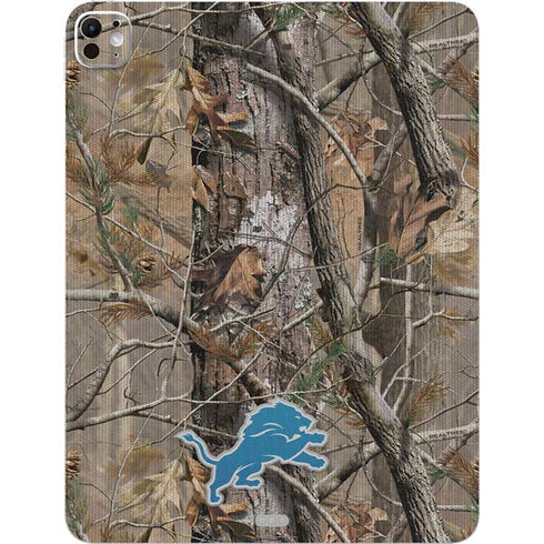 NFL Detroit Lions Realtree AP Camo iPad Pro 13in M4 (2024) Skin
