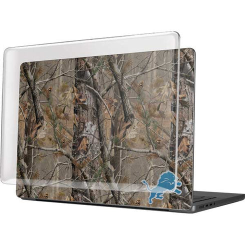 NFL Detroit Lions Realtree AP Camo MacBook Pro 14in (2021-24) Case plus Skin