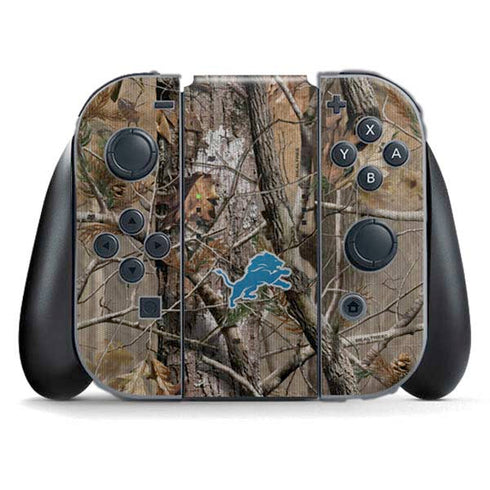 NFL Detroit Lions Realtree AP Camo Nintendo Skins