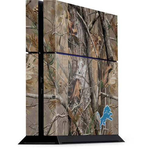 NFL Detroit Lions Realtree AP Camo PlayStation PS4 Skins
