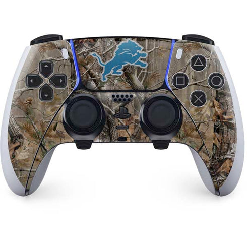 NFL Detroit Lions Realtree AP Camo PlayStation PS5 Skins