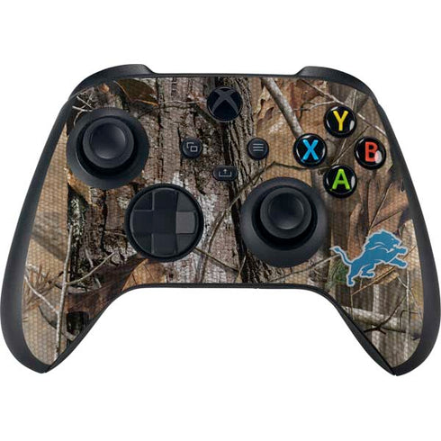 NFL Detroit Lions Realtree AP Camo XBox Series X Digital Edition Bundle Skin