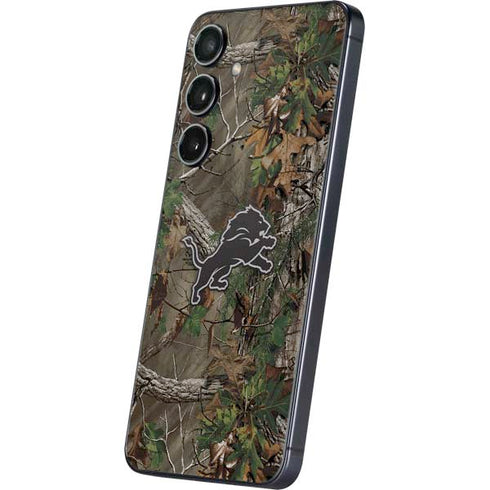 NFL Detroit Lions Realtree Xtra Green Camo Galaxy A16 5G Skin