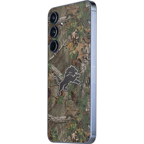 NFL Detroit Lions Realtree Xtra Green Camo Galaxy A35 5G Skin