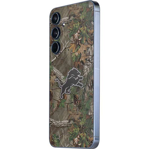 NFL Detroit Lions Realtree Xtra Green Camo Galaxy A55 5G Skin