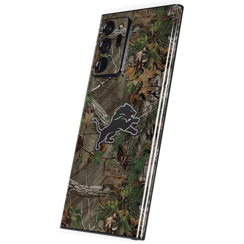 NFL Detroit Lions Realtree Xtra Green Camo Galaxy Note20 Ultra 5G Skin