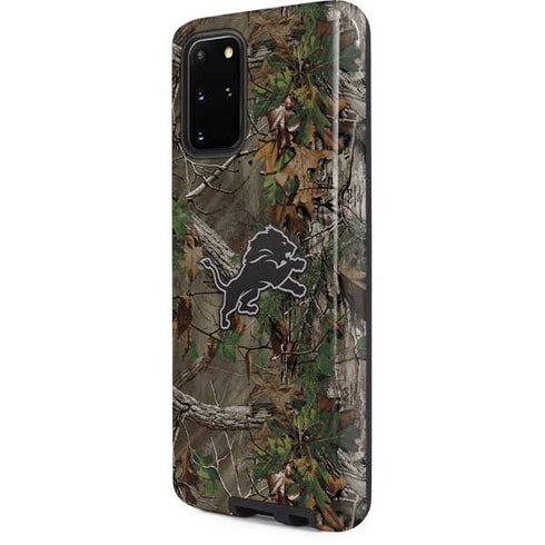NFL Detroit Lions Realtree Xtra Green Camo Galaxy S20 Plus Pro Case