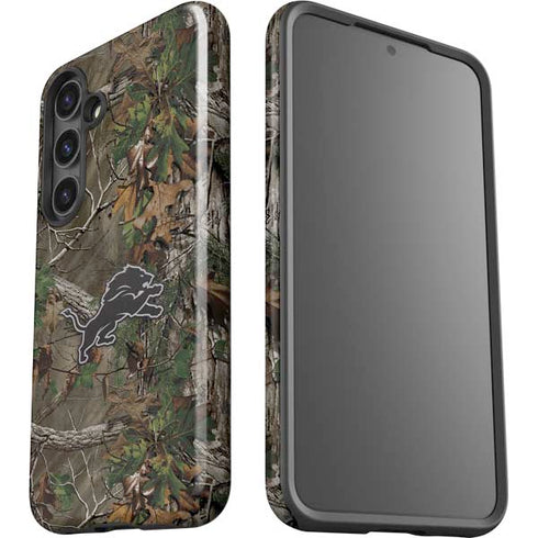 NFL Detroit Lions Realtree Xtra Green Camo Galaxy S25 Impact Case