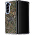 NFL Detroit Lions Realtree Xtra Green Camo Galaxy Z Fold5 5G Clear Case