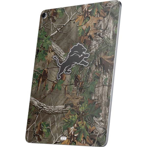 NFL Detroit Lions Realtree Xtra Green Camo Apple iPad Air Skin