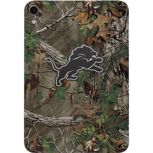 NFL Detroit Lions Realtree Xtra Green Camo Apple iPad Mini Skin