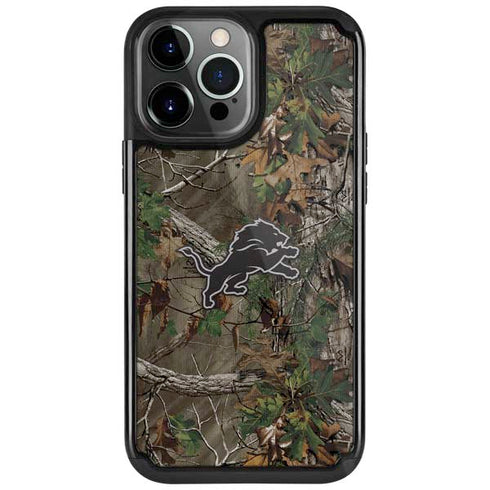 NFL Detroit Lions Realtree Xtra Green Camo iPhone Cases