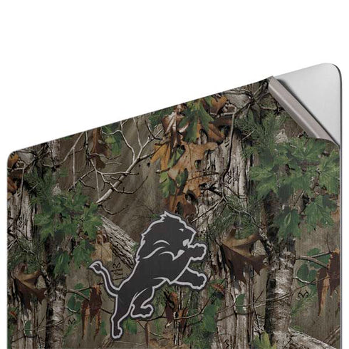 NFL Detroit Lions Realtree Xtra Green Camo Apple MacBook Pro 16-inch Skin