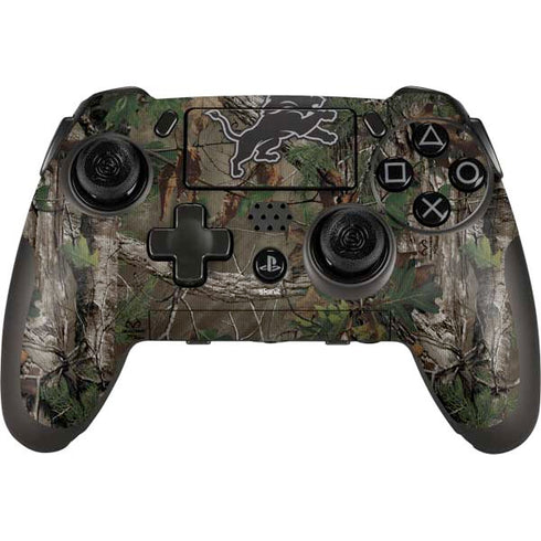 NFL Detroit Lions Realtree Xtra Green Camo PlayStation Scuf Vantage 2 Controller Skin