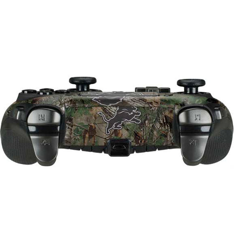 NFL Detroit Lions Realtree Xtra Green Camo PlayStation Scuf Vantage 2 Controller Skin