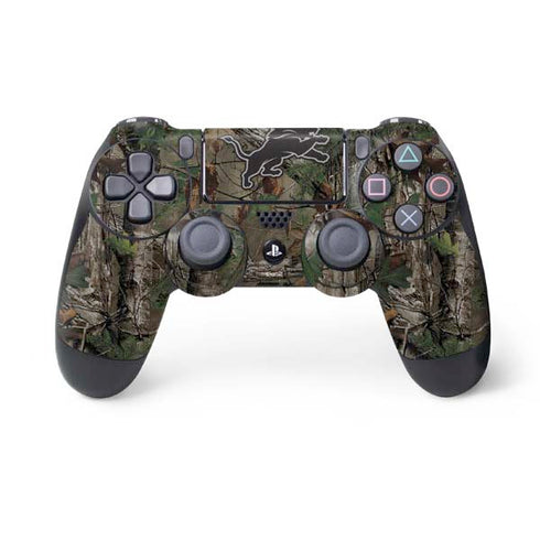 NFL Detroit Lions Realtree Xtra Green Camo PlayStation PS4 Skins