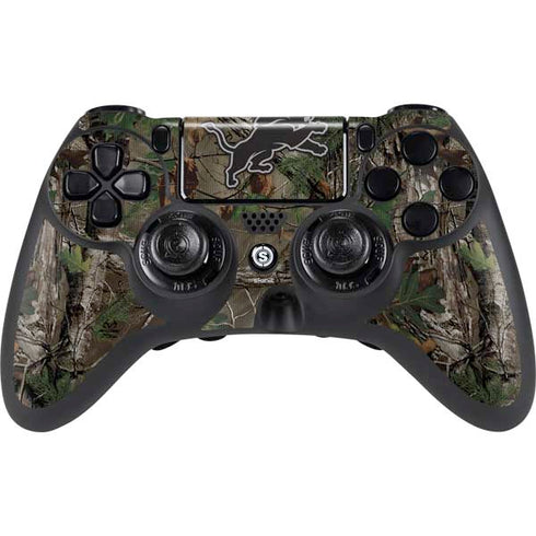 NFL Detroit Lions Realtree Xtra Green Camo PlayStation PS4 Skins