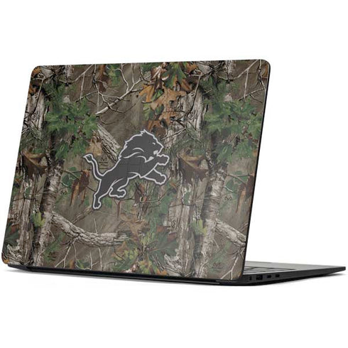 NFL Detroit Lions Realtree Xtra Green Camo Surface Laptop 7 15in Skin