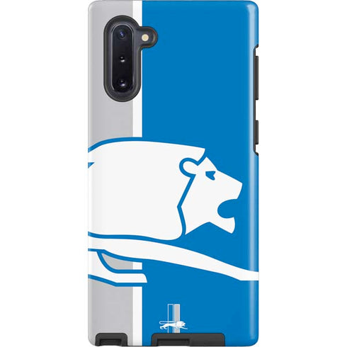 NFL Detroit Lions Retro Logo Galaxy Cases