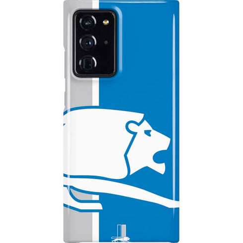 NFL Detroit Lions Retro Logo Galaxy Cases