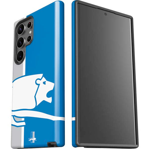 NFL Detroit Lions Retro Logo Galaxy S23 Ultra Pro Case