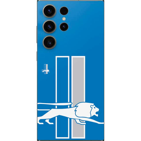NFL Detroit Lions Retro Logo Galaxy S24 Ultra Skin