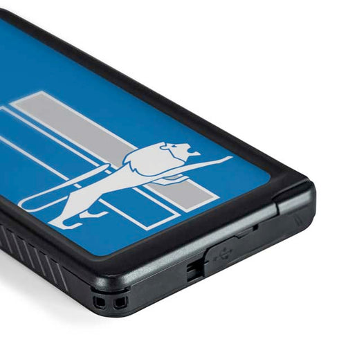 NFL Detroit Lions Retro Logo Galaxy S24 Ultra Waterproof Case