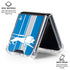 NFL Detroit Lions Retro Logo Galaxy Z Flip6 Clear Case