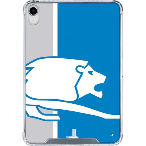 NFL Detroit Lions Retro Logo iPad 11th Gen (2025) Clear Case