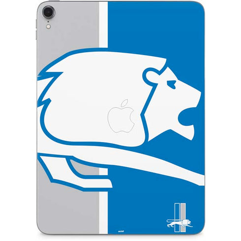NFL Detroit Lions Retro Logo Apple iPad Pro Skin