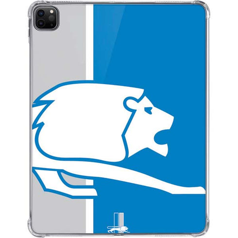 NFL Detroit Lions Retro Logo iPad Pro 11in (2024) Clear Case