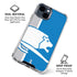 NFL Detroit Lions Retro Logo iPhone 15 Clear Case
