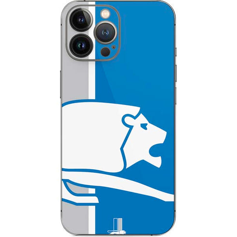 NFL Detroit Lions Retro Logo iPhone 15 Pro Max Skin