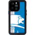 NFL Detroit Lions Retro Logo iPhone 15 Pro Waterproof Case