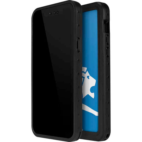 NFL Detroit Lions Retro Logo iPhone 15 Pro Waterproof Case