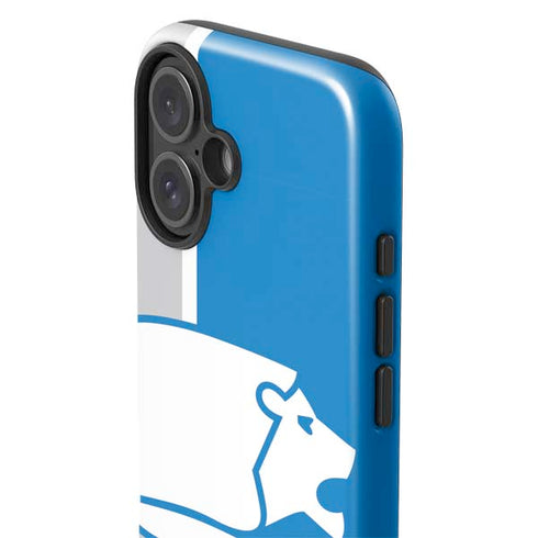 NFL Detroit Lions Retro Logo iPhone 16 Impact Case