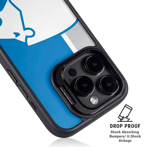 NFL Detroit Lions Retro Logo iPhone 16 Pro Kickstand Case