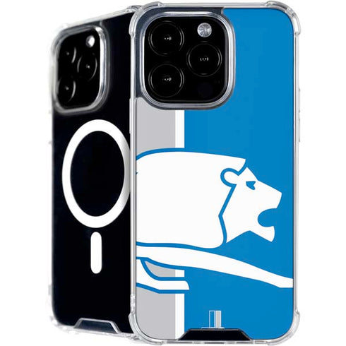 NFL Detroit Lions Retro Logo iPhone 16 Pro MagSafe Case