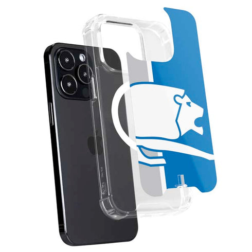 NFL Detroit Lions Retro Logo iPhone 16 Pro MagSafe Case