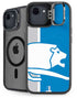 NFL Detroit Lions Retro Logo iPhone 16e Kickstand Case