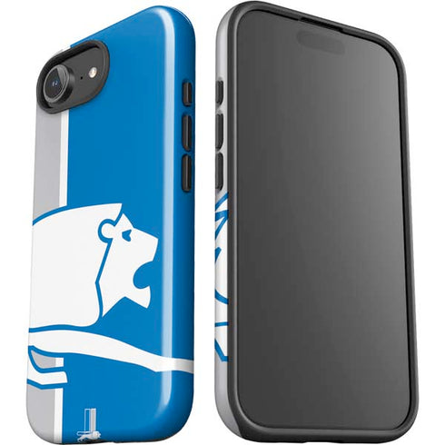 NFL Detroit Lions Retro Logo iPhone 16e Impact Case
