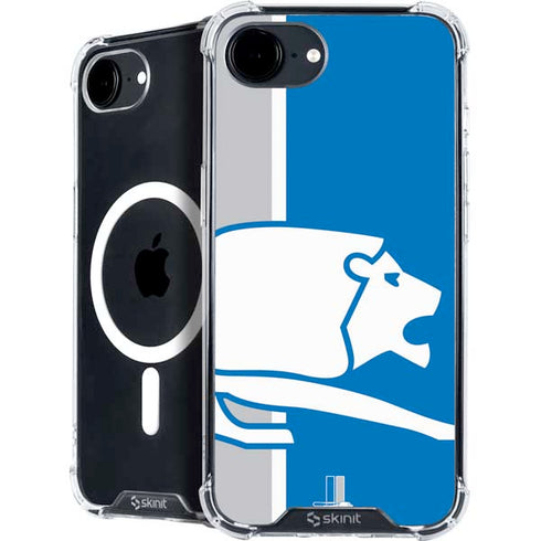 NFL Detroit Lions Retro Logo iPhone 16e MagSafe Case